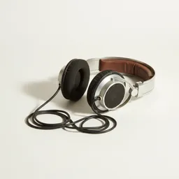 Retro over-ear headphones